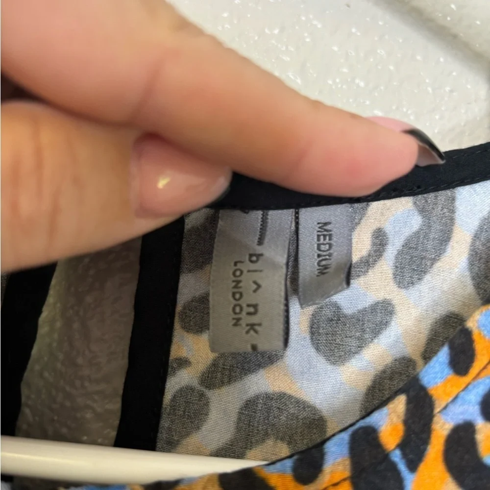 Bl^nk London "Moira" Leopard Top (M) - Picture 5 of 6